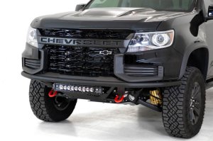 Chevrolet Colorado ZR2 Bumper - Front - Addictive Desert Designs - Pro Bolt-On - Hammer Black - 2021